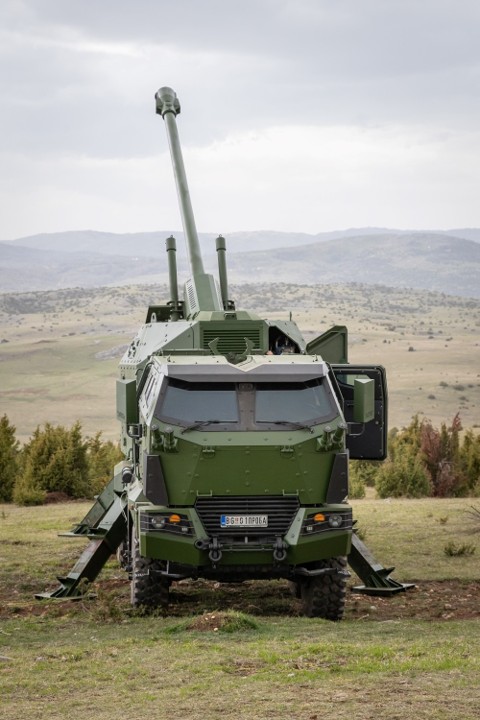 Nora B-52 NG Serbian 155mm Self-Propelled Howitzer (C)